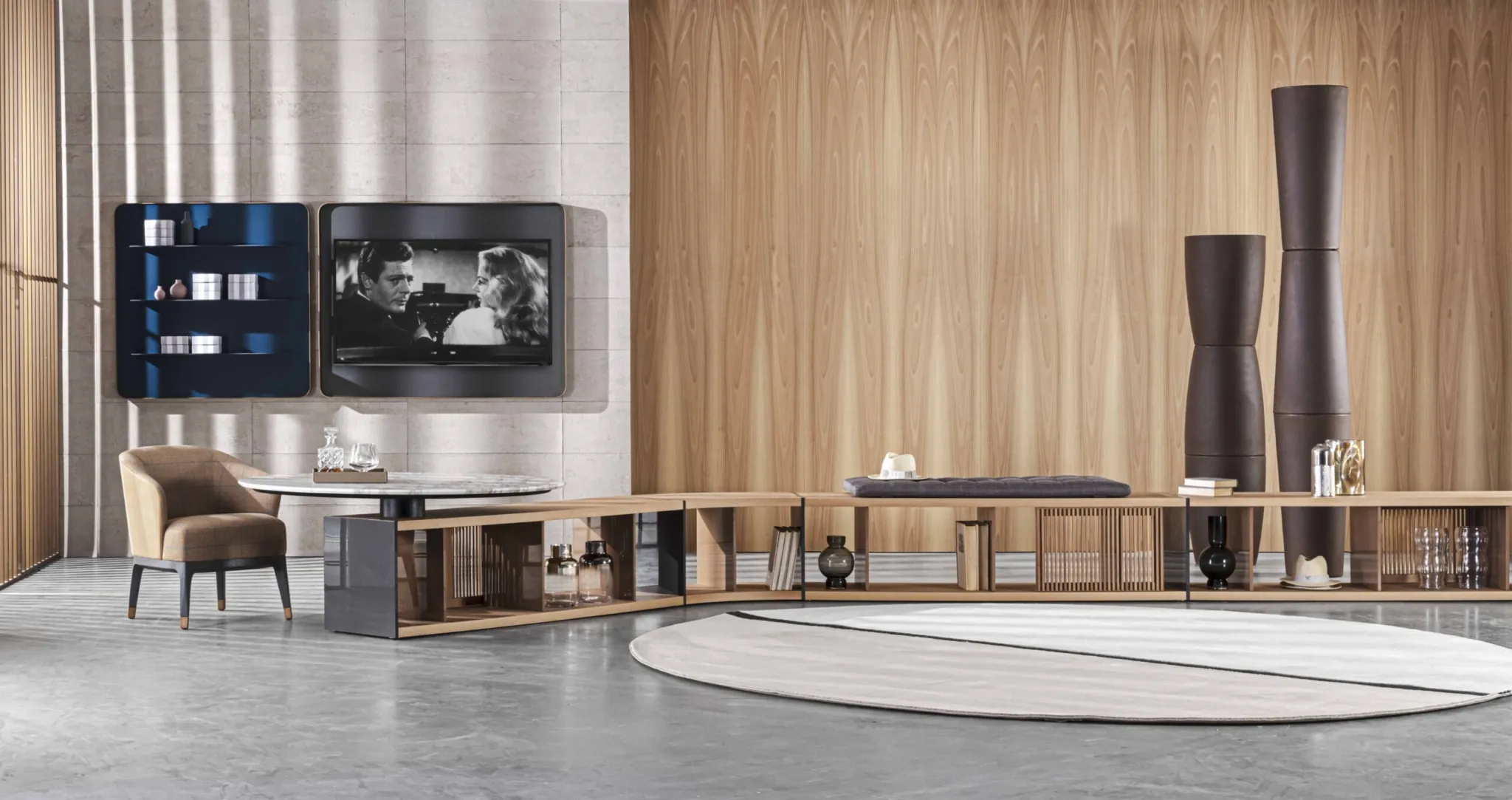 Meroni & Colzani Levante, bookcase
