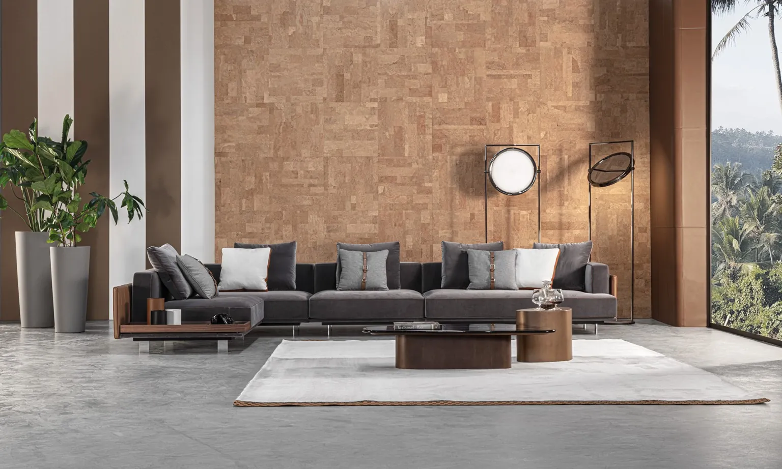 Meroni & Colzani Twenty, a second view of the accessory